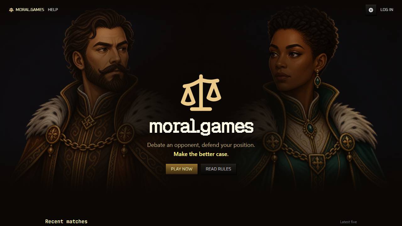 Moral.games screenshot