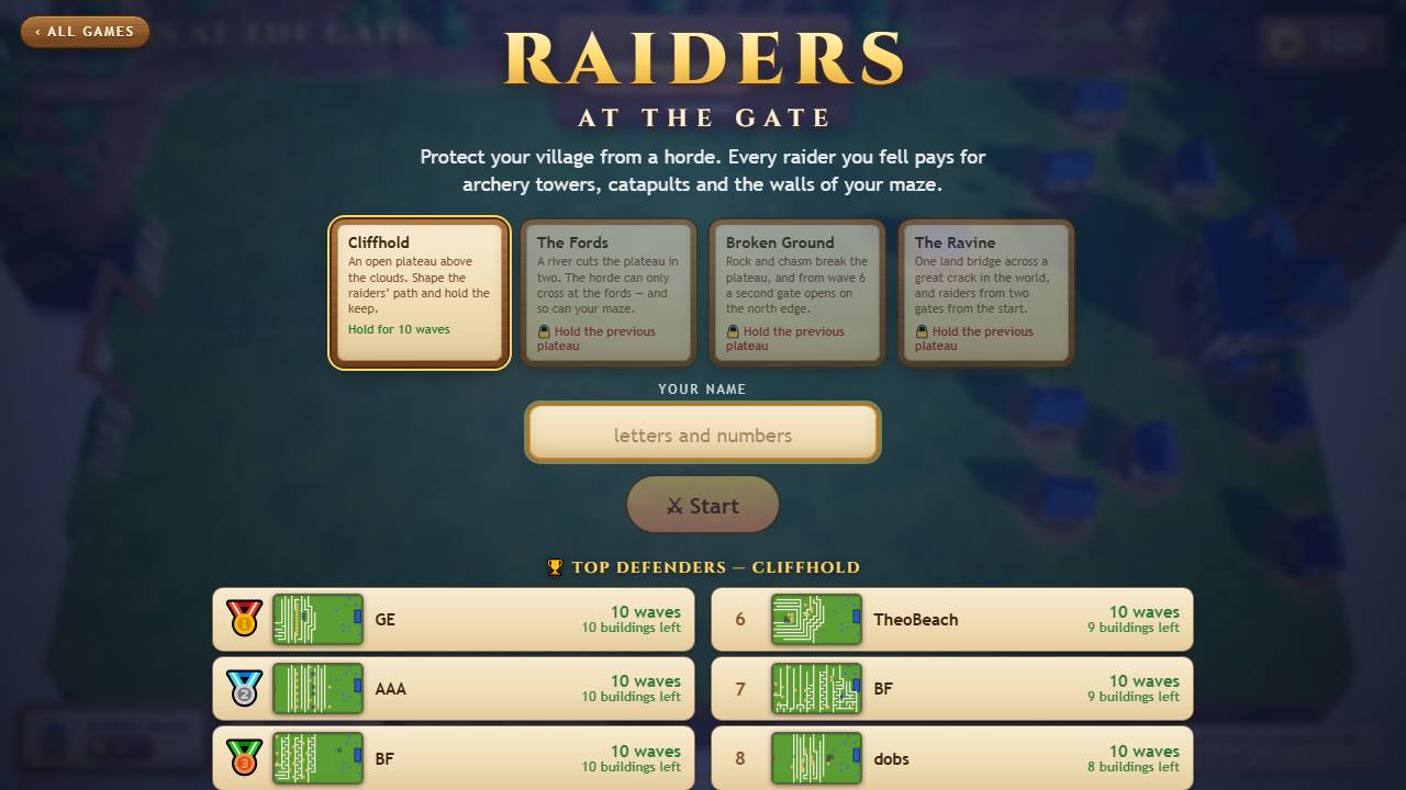 Raiders at the Gate screenshot