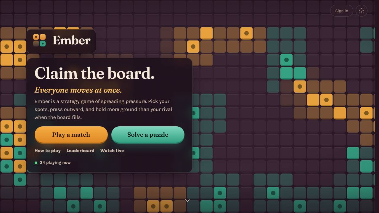Ember screenshot